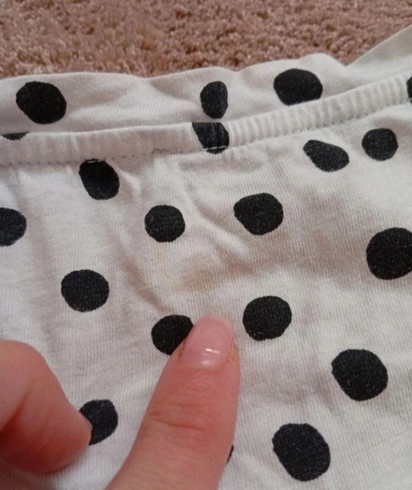 Zara Polka Dot T-Shirt | Size L – photo 10